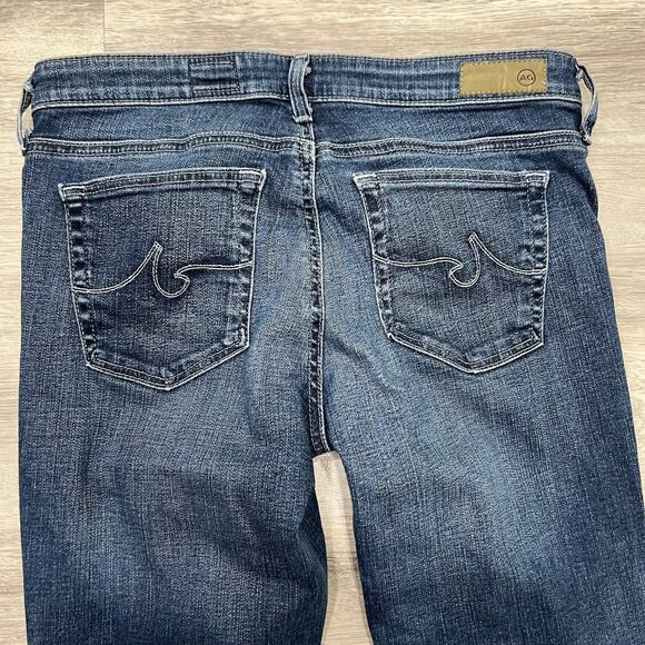 AG Jeans Legging Ankle Skinny Dark Wash Denim‎ Everyday Casual Size 27R - Picture 2 of 13